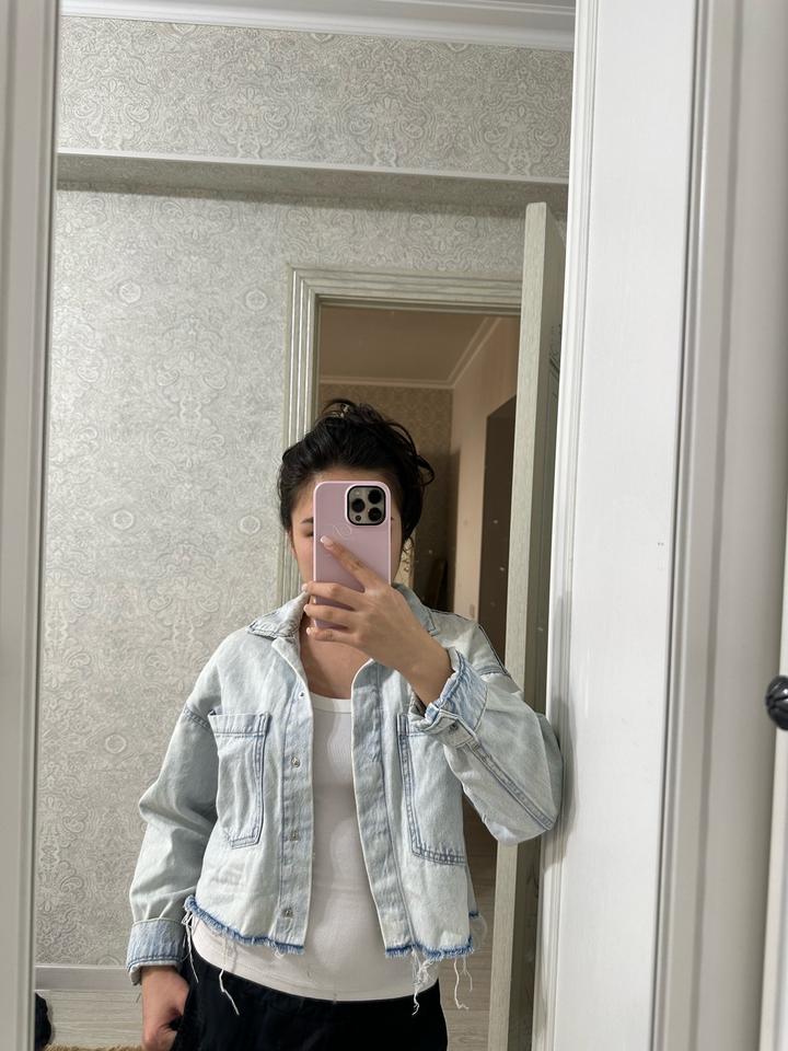 Джинсовка Stradivarius🤍