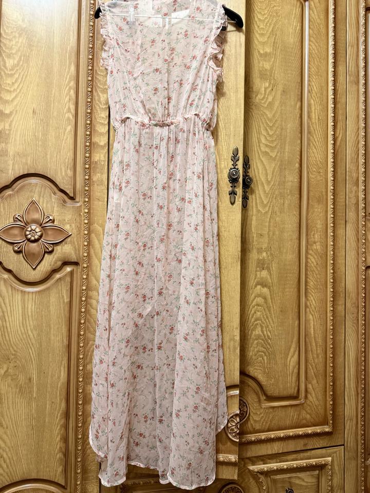 Нежная прозрачная накидка H&M в цветочный принт 🌸