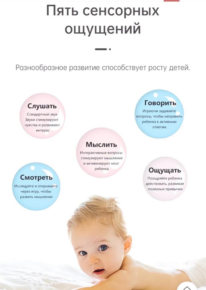 Говорящая книжка на русском языке от 0 до 6 лет