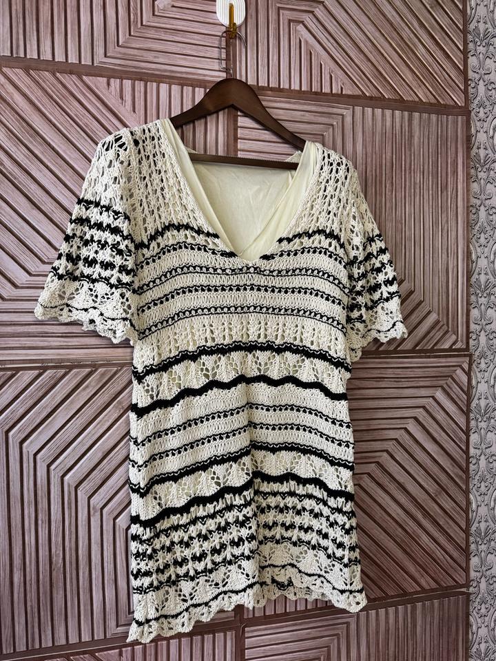 Платье вязанное