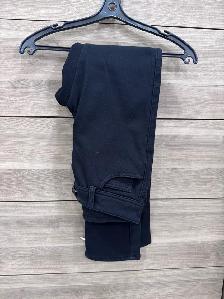 Джинсы прямые скинни утепленные