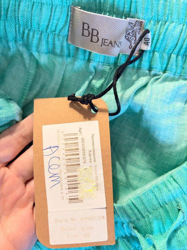 Лён брюки 46/48 Л