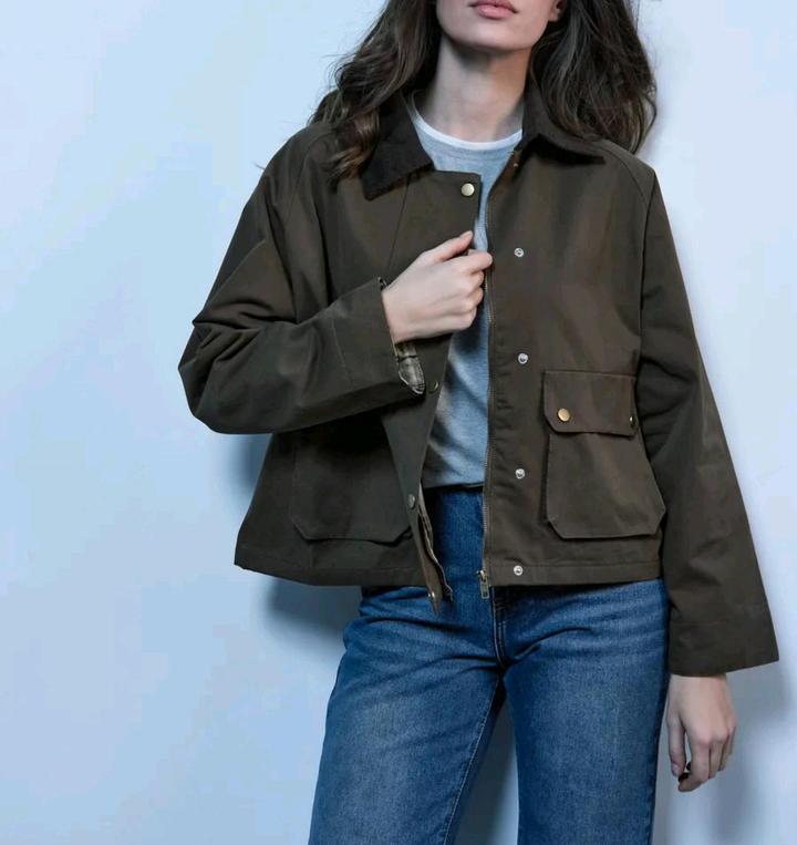 Трендовая демисезонная куртка рабочего