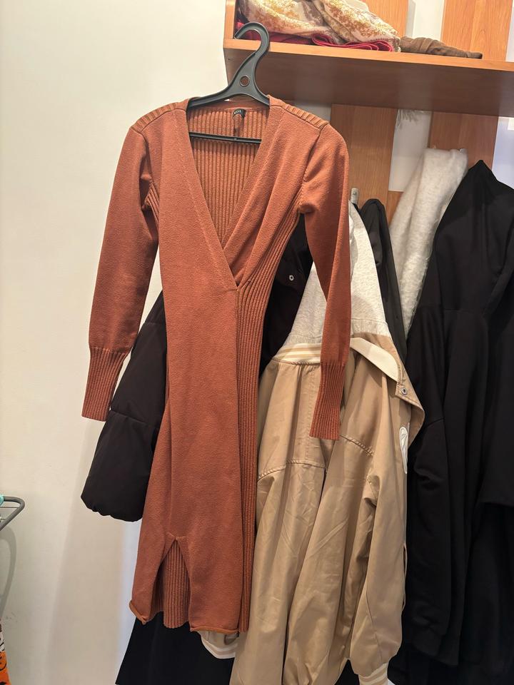 Платье теплое