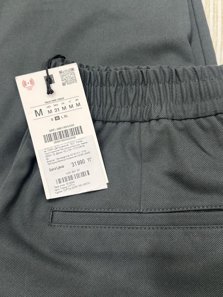 Мужские новые брюки Zara