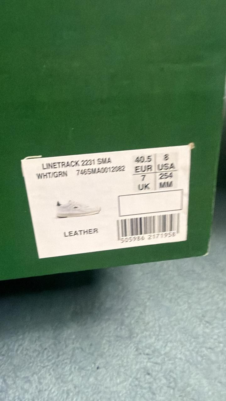 Кроссовки кожанные LACOSTE оригинал