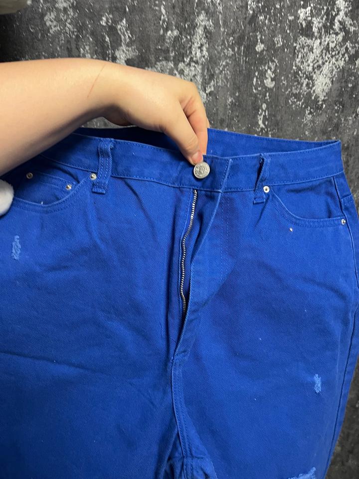 Джинсы рванки