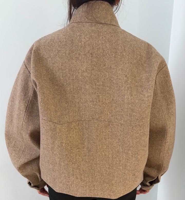 Шерстяной бомбер MIU MIU