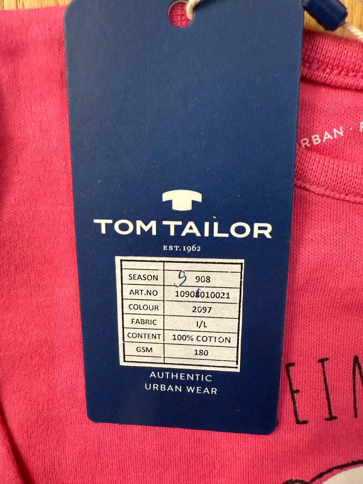 Лонгслив с начесом немецкого бренда Tom Tailor