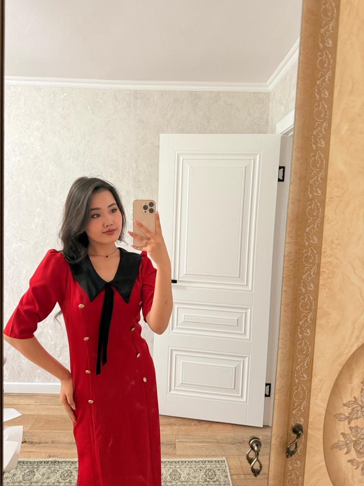 Силуетная платье