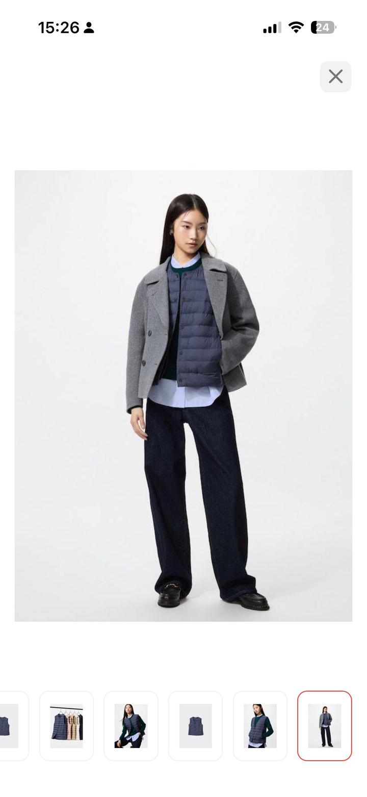 Новый Жилет Uniqlo