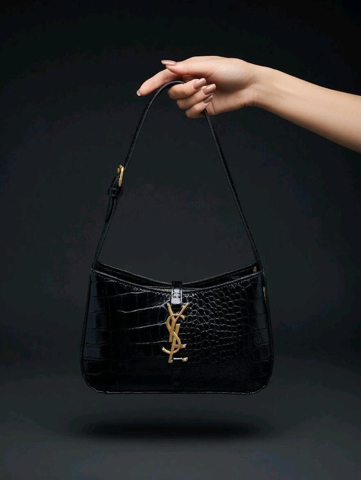 Сумка-Хобо Saint Laurent Le 5À7 ( Крокодилий узор )