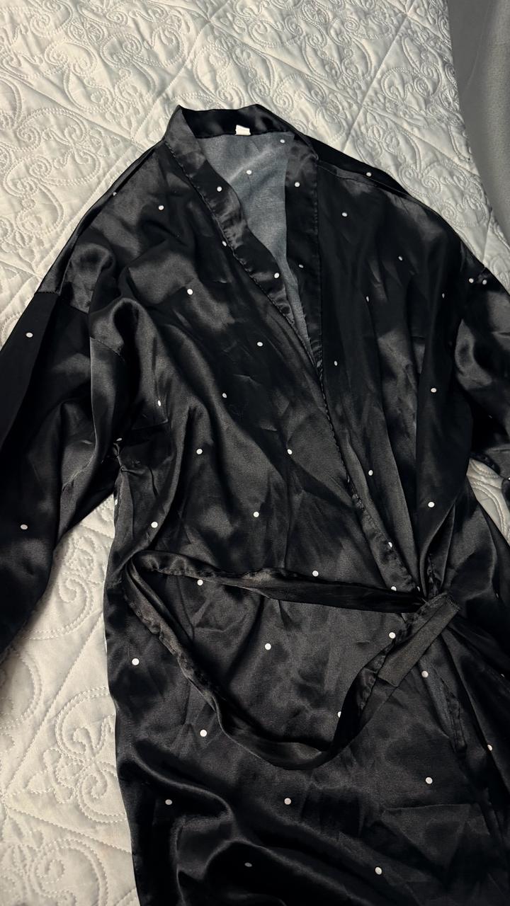 Халат шелковый