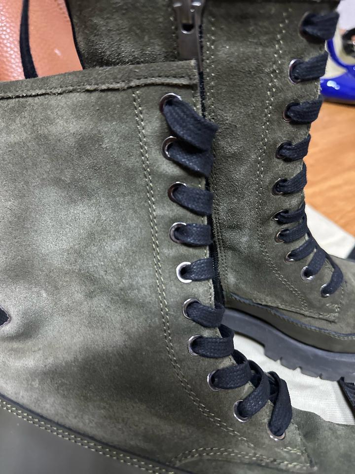 Ботинки в стиле милитари