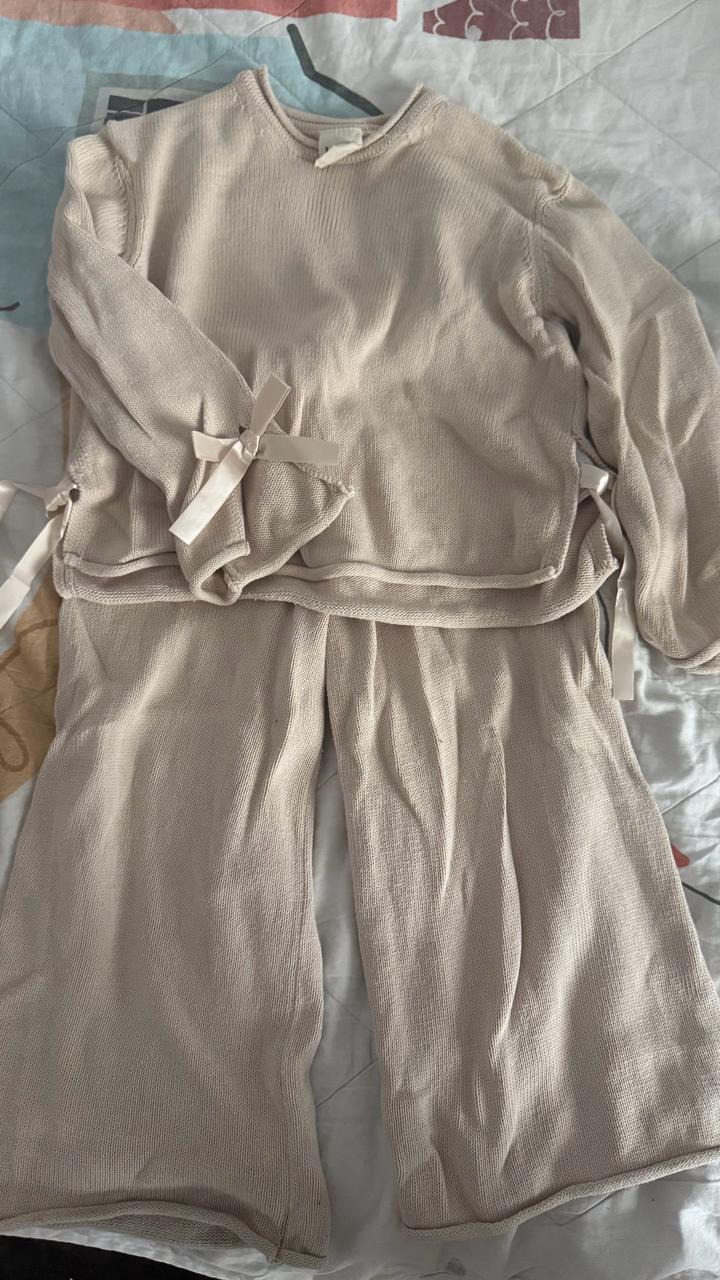Костю и брюки zara, lime
