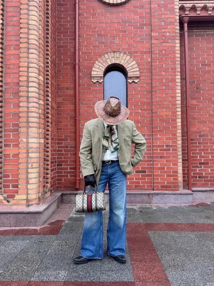 Сумка бочонок 30см Gucci