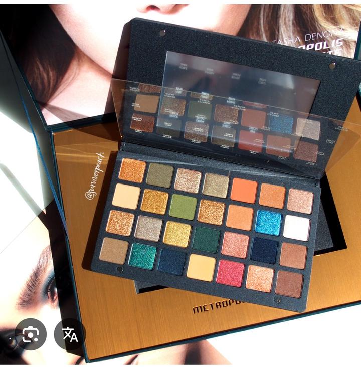 Natasha Denona тени прессованные Metropolis 28palette