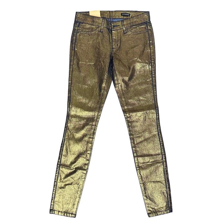 Club Monaco архивные вощеные винтажные джинсы