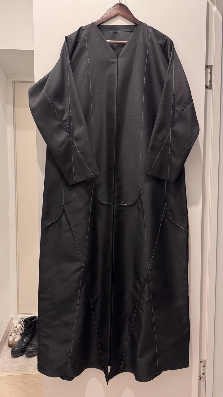 Абайя из плотной ткани на весну / осень