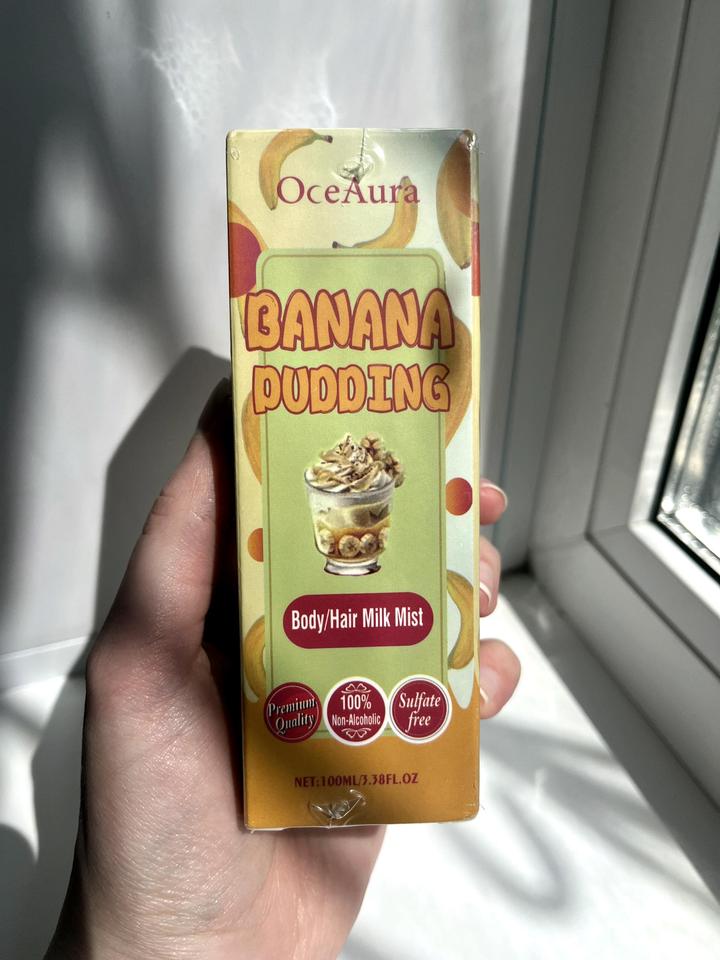 Увлажняющий спрей "банановый пудинг"