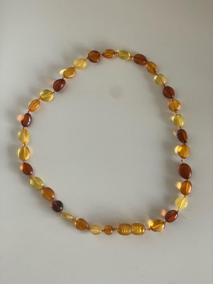 Бусы янтарные детские