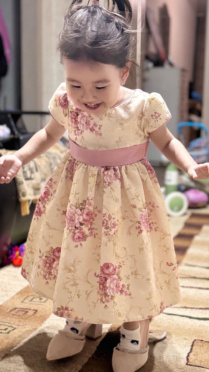 Цветочное платье