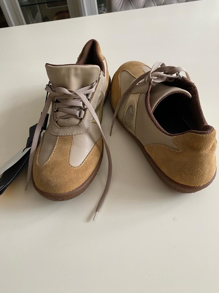 Кроссовки коричневые Версаче