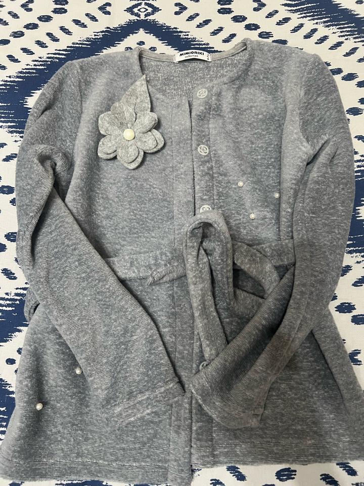 Теплая кофта на девочку