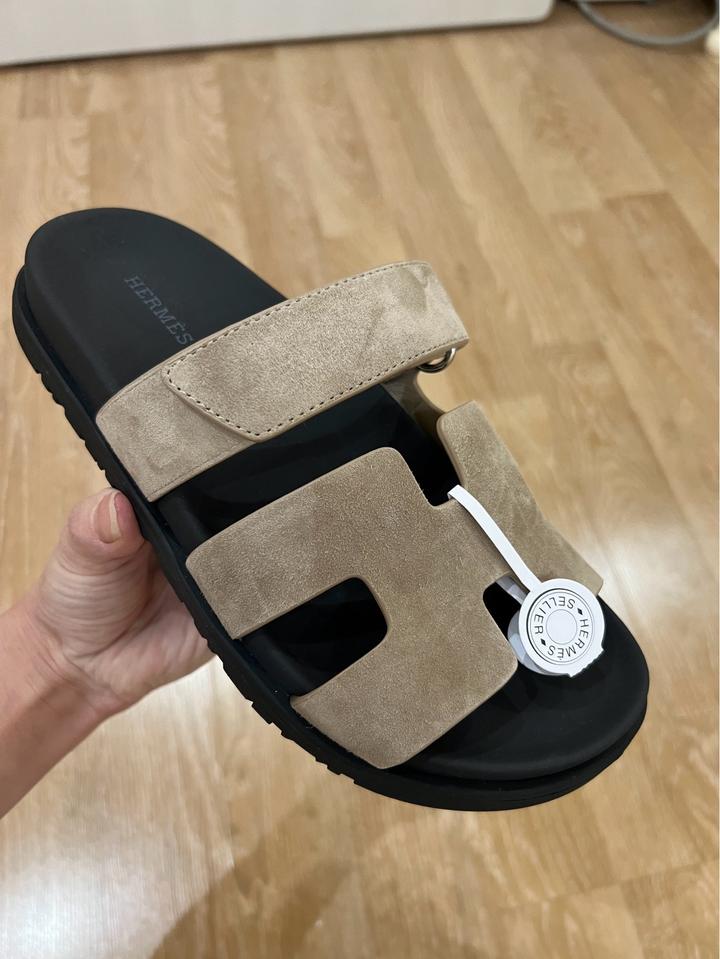 Шипры Hermes Etoupe suede