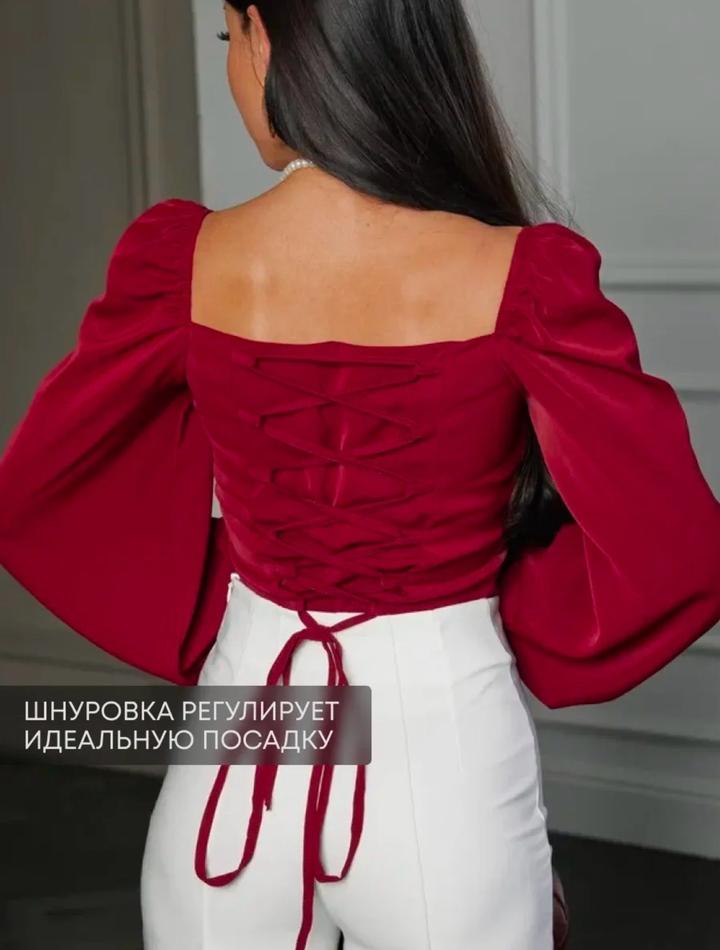 Топ корсет блузка