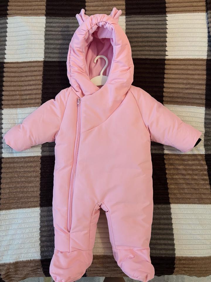 Зимний детский комбинезон