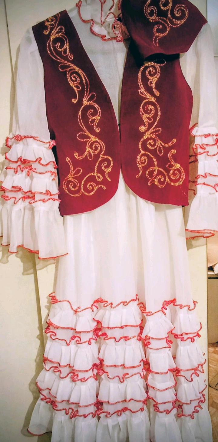 платье казахское национальное