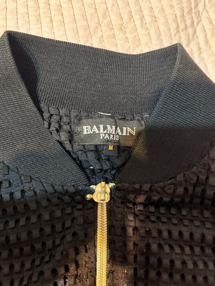 Бомбер летний Черный