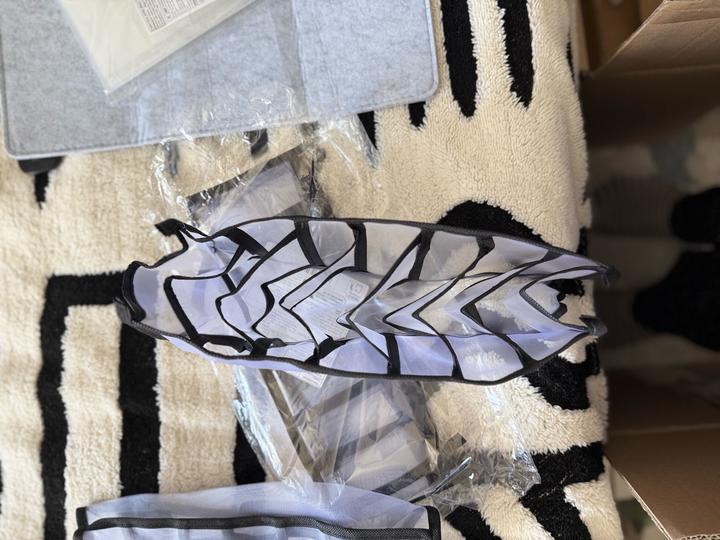 подвесной органайзер из сетки