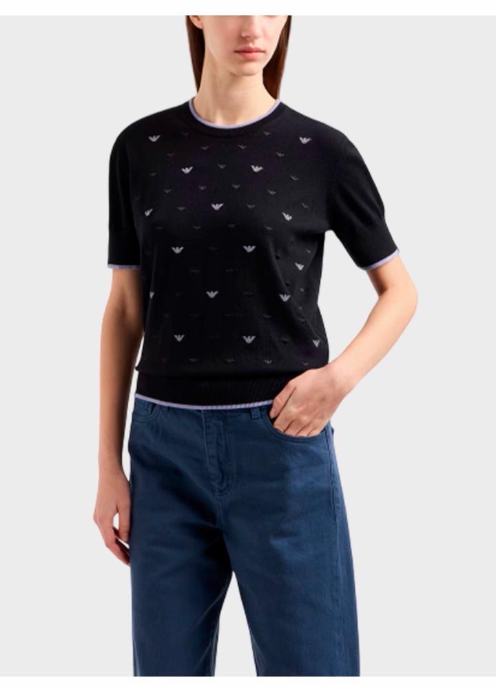 Трикотажное поло Emporio Armani