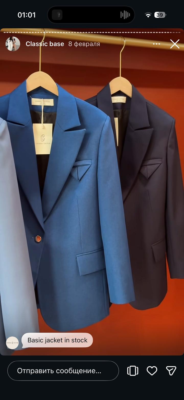 Пиджак Courage Couture Jacket оригинал женский черный костюм