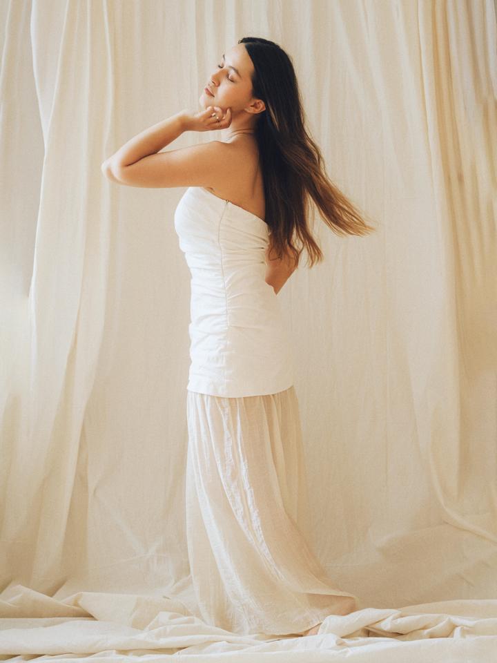 Платье белое Zara