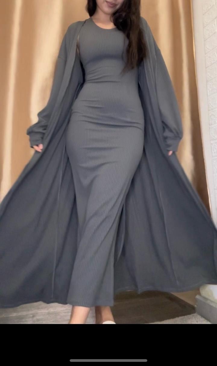 Двойка (платье+абайка)