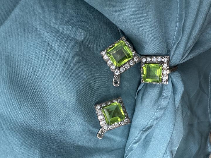 Серебряный набор винтажный