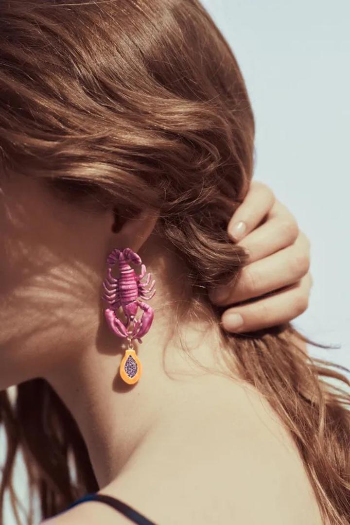 Серьги «лобстеры»