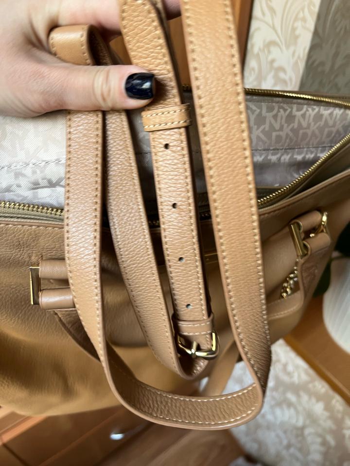 Сумка-тоут бренд DKNY (100% телячья кожа)