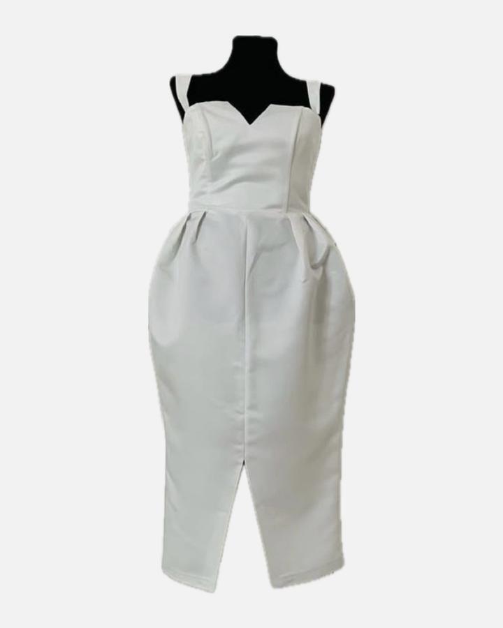 Платье атласное