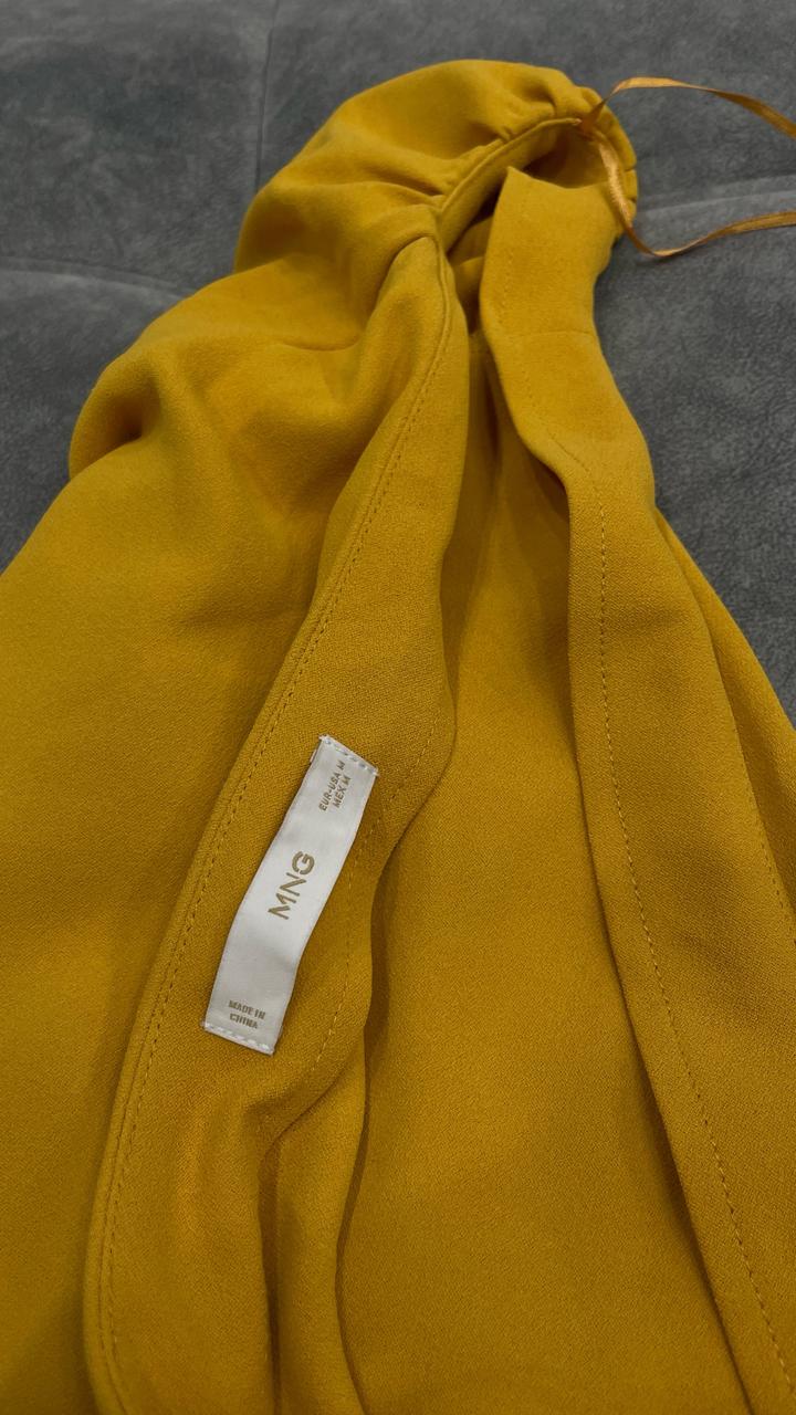 Комбинезон желтый MANGO
