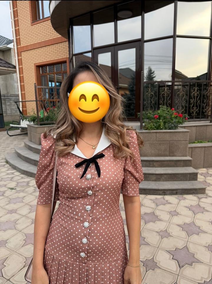 Платье Primavera в горошек от бренда Malli