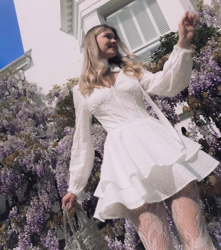 Белое платье Lichi