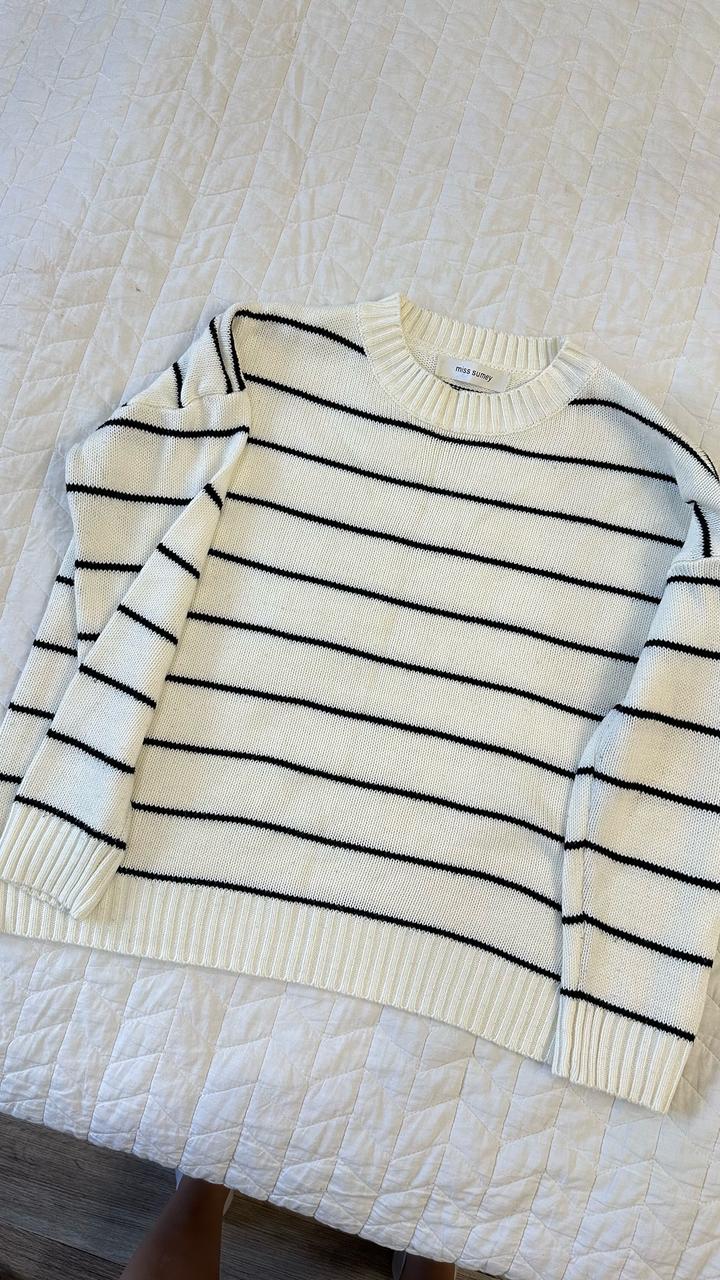 Джемпер в полоску