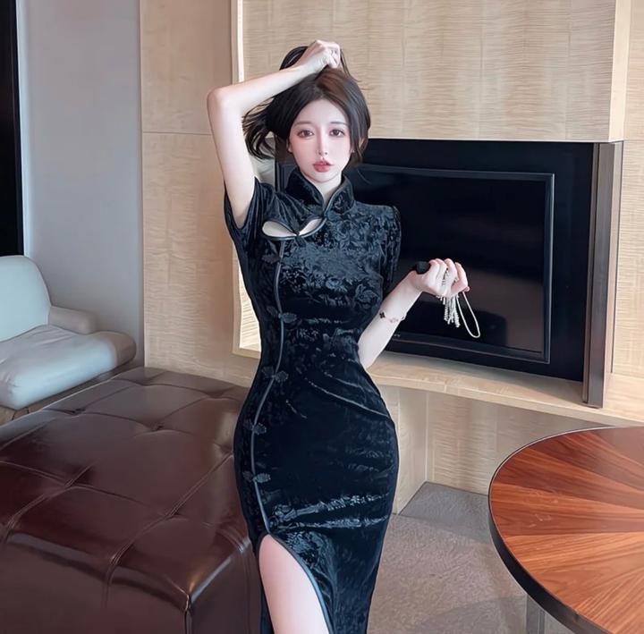 платье ципао в китайском стиле