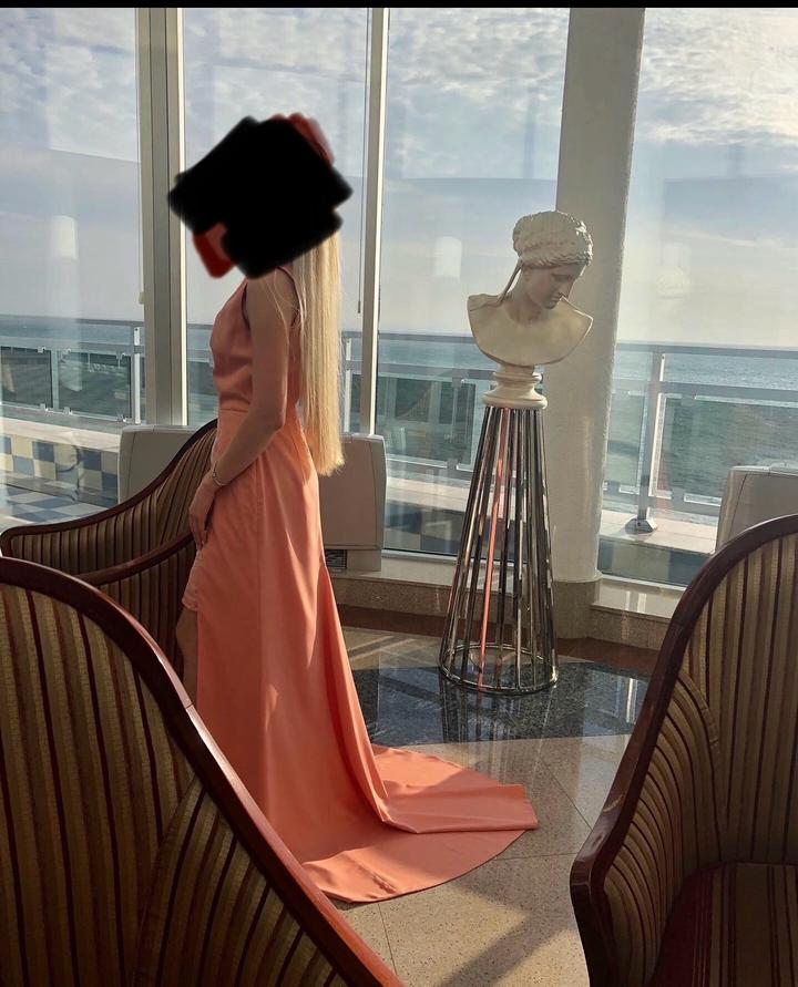 Платье со шлейфом isabel garcia