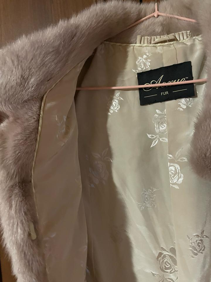 Норковая жилетка