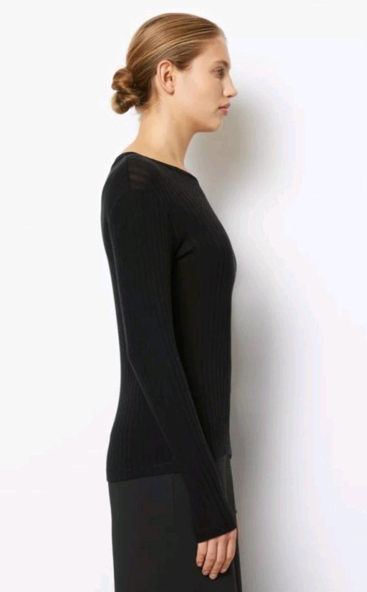 Лонгслив в рубчик Zarina